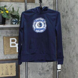 NWT NBA Dallas Mavericks Pullover Athletic Hoodie 9k2g9bdav-mav XL Navy Blue